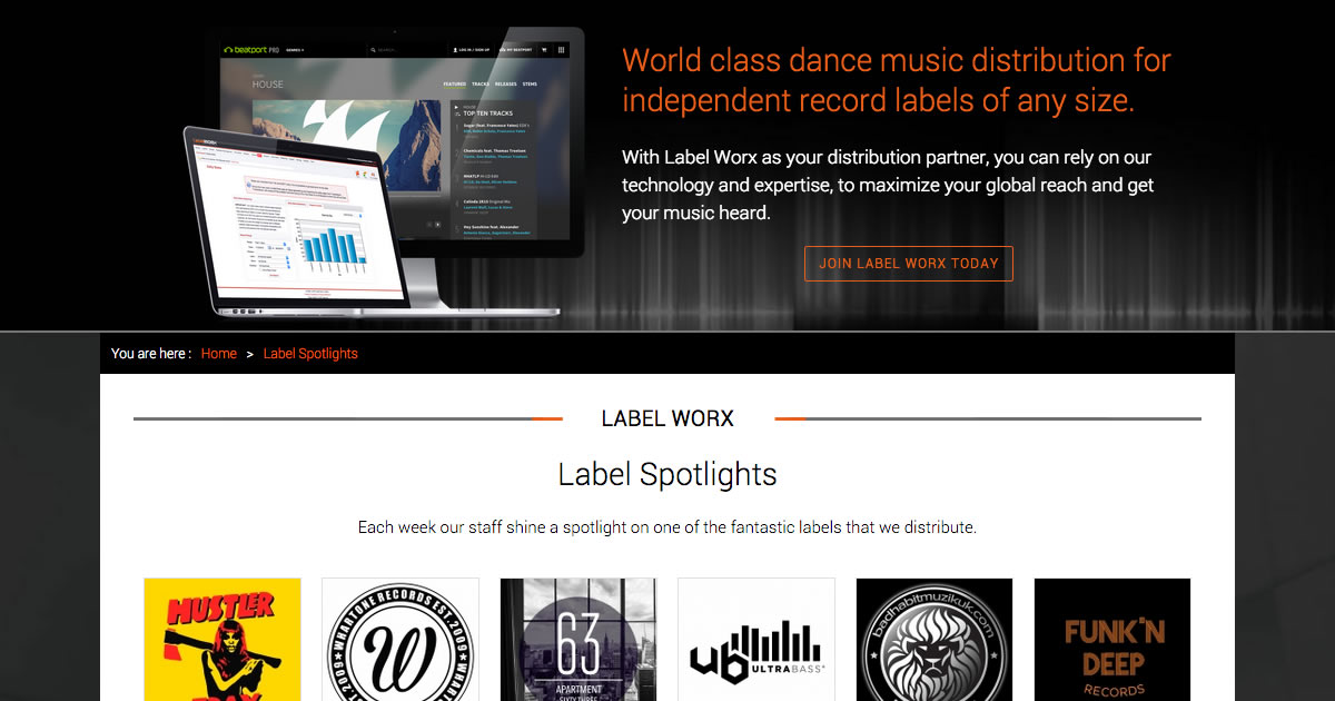 Label Spotlights Label Worx